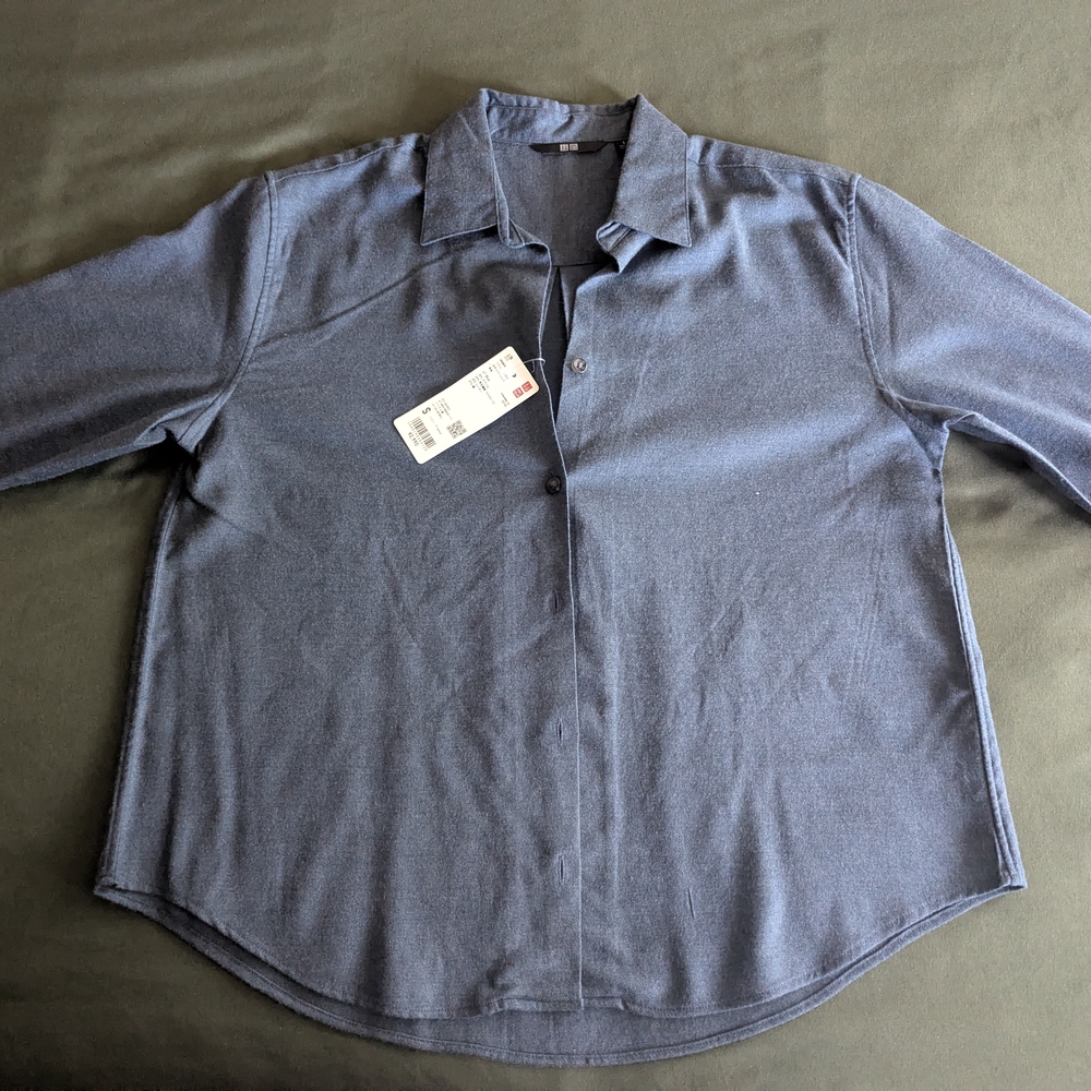 Uniqlo Denim Blue Shirt